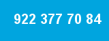 922 377 70 84
